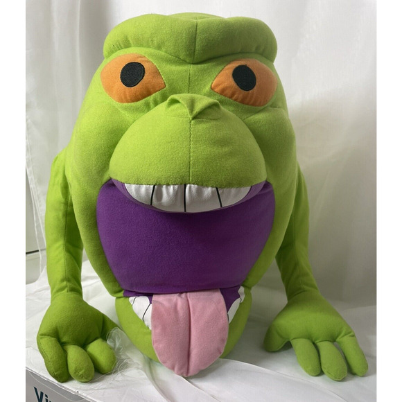 Ghostbusters Slimer Plush 2011 Toy Factory X-Large 20 inches High 33 inches Long - Picture 1 of 8